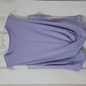 Women's Light Purple Sleeveless Top Size L